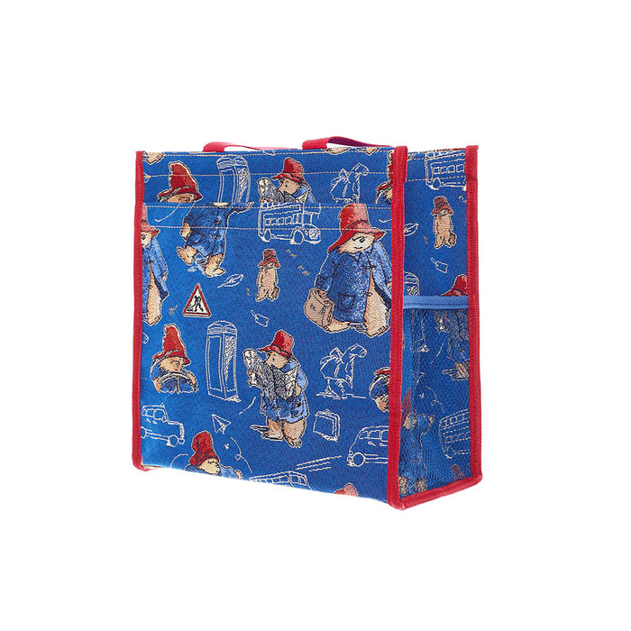 SHOP-PADDBL | Paddington Bear Blue Shopper Shoulder Bag
