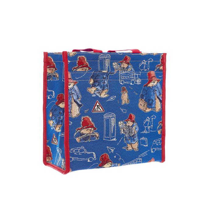 SHOP-PADDBL | Paddington Bear Blue Shopper Shoulder Bag