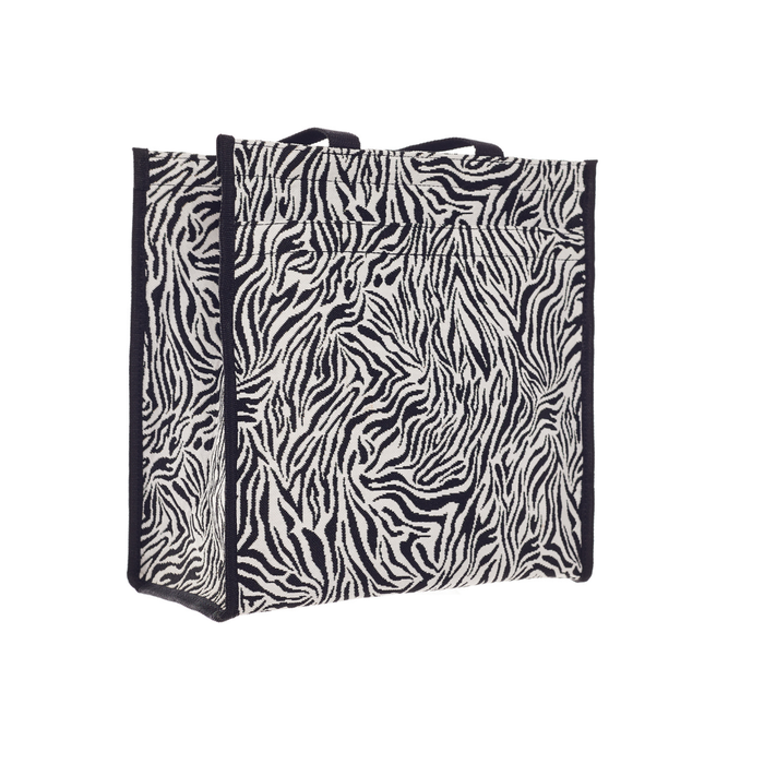 SHOP-ZEBRA| ZEBRA Shopper Bag