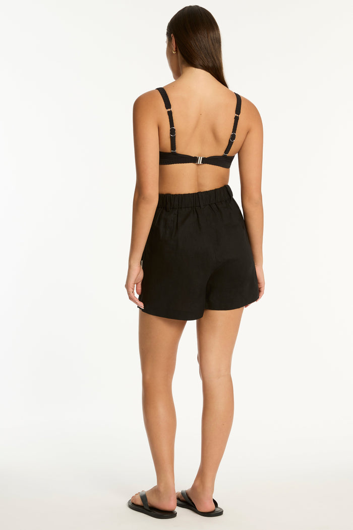 Shore Linen Boat Short in  | Sea Level Australia