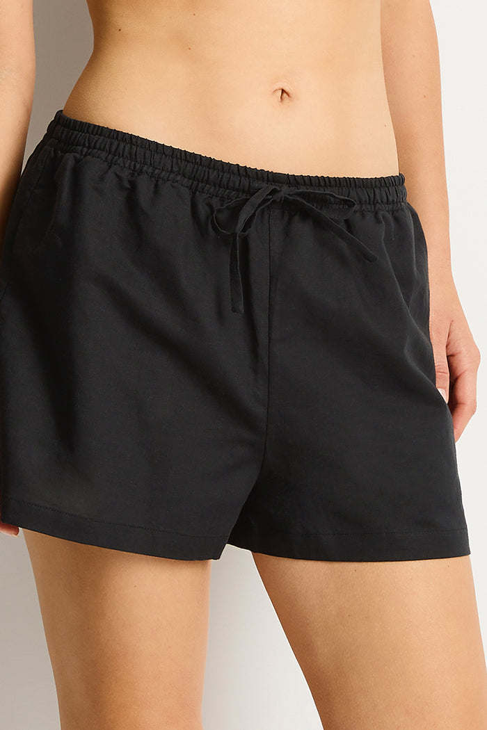 Shore Linen Boxer Short in  | Sea Level Australia