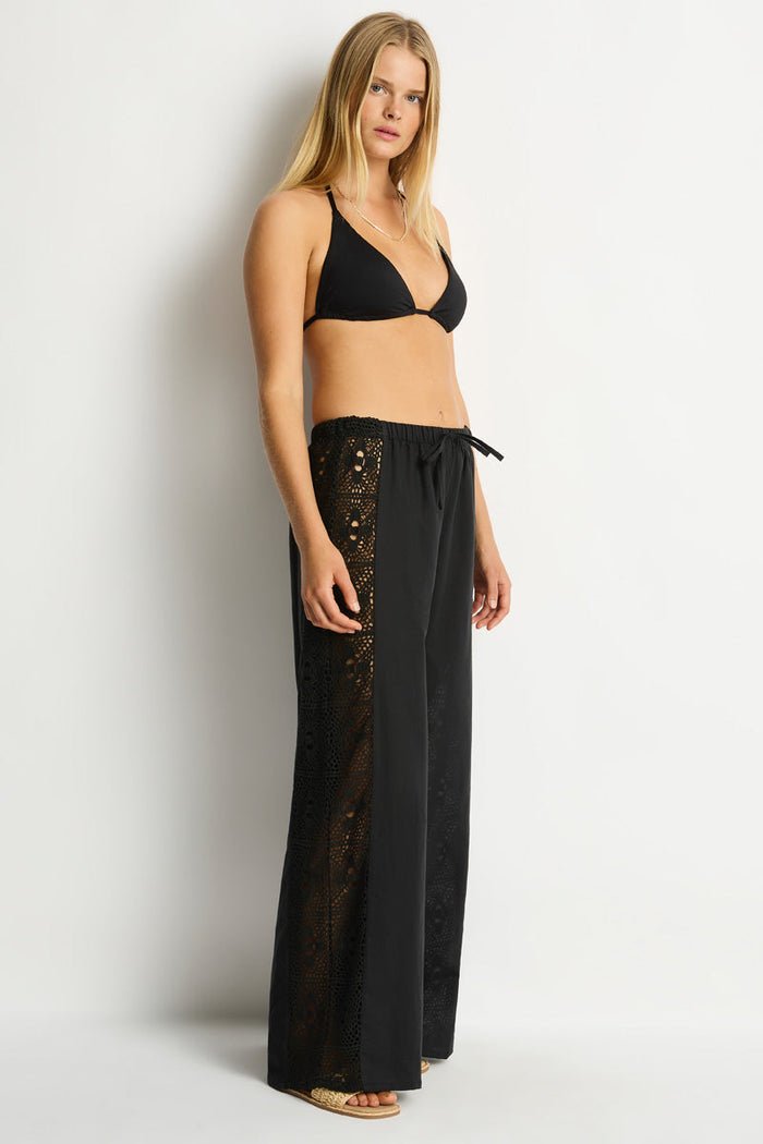 Shore Linen Panelled Beach Pant