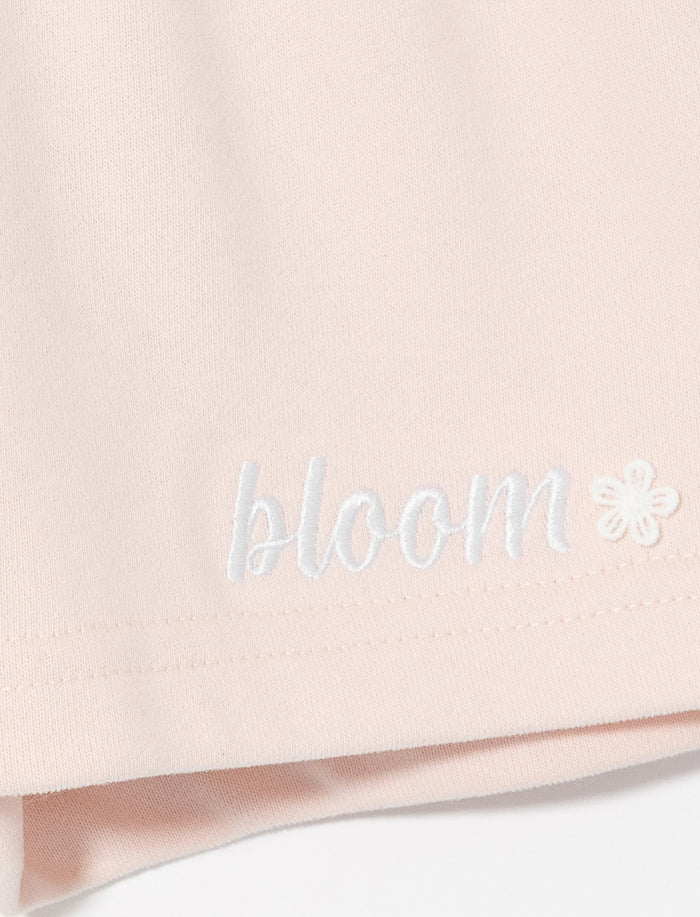 Short à broderie et taille élastique - petite fille