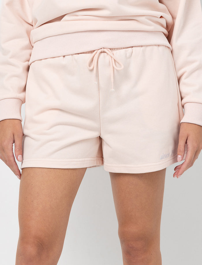 Short à broderie et taille élastique