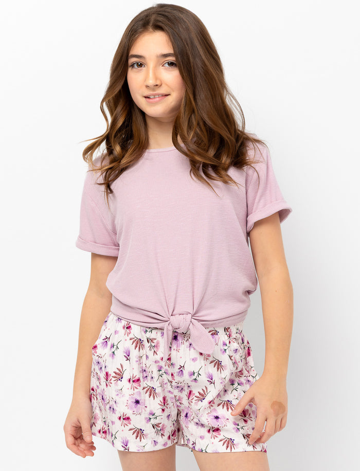 Short à motif