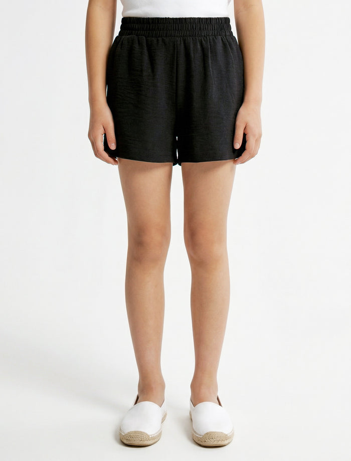 Short avec taille élastique