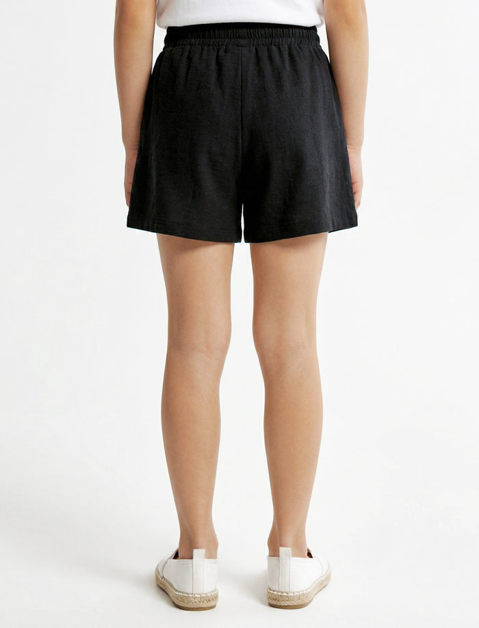 Short avec taille élastique