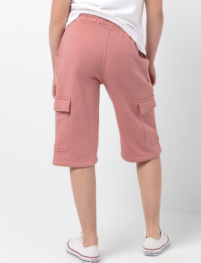 Short capri en coton ouaté