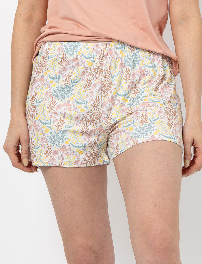 Short de pyjama imprimé