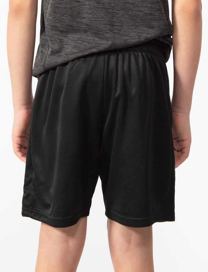 Short de sport en filet