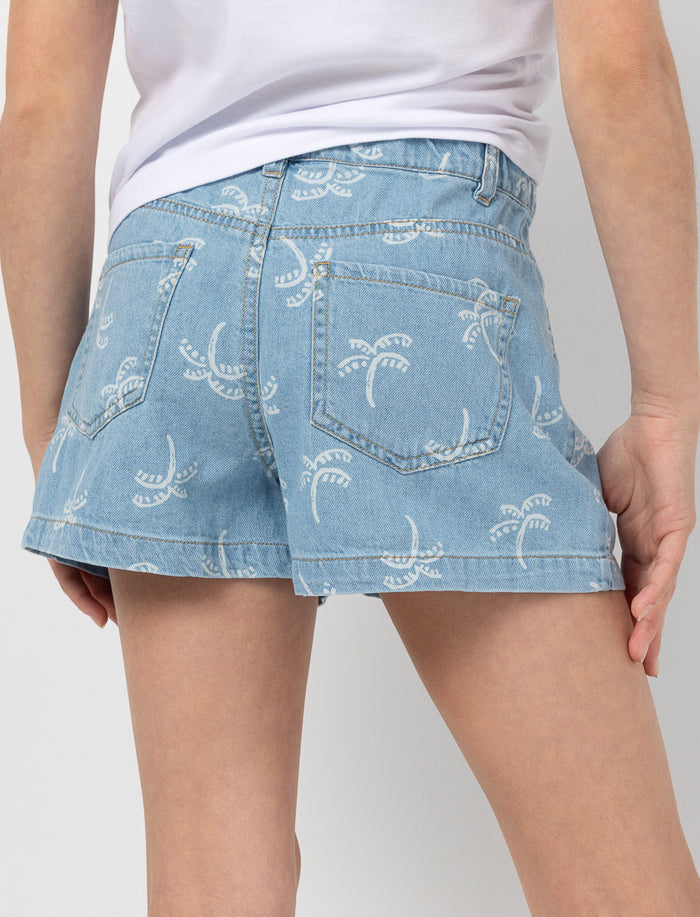 Short en denim