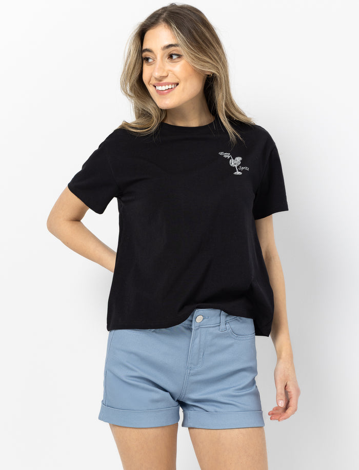 Short en sergé