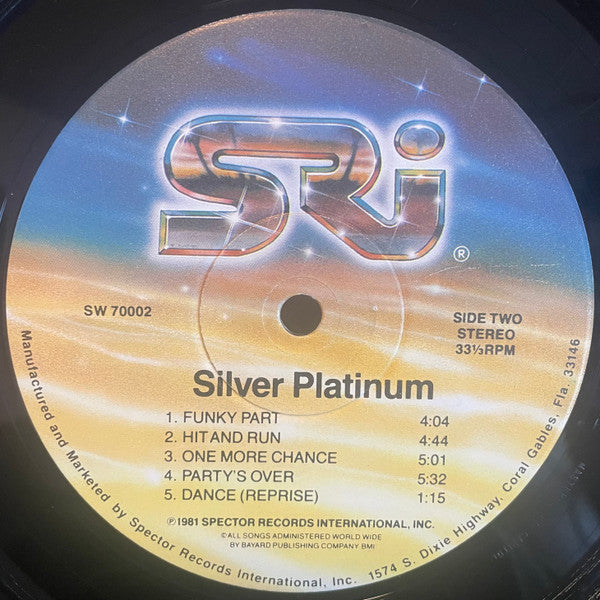 Silver Platinum - Silver Platinum (LP) [US] 1st (Very Good Plus (VG+))