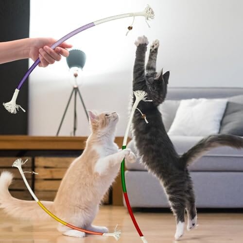 Silvervine Sticks for Cats Toy Bite Rope Catnip Chew Stick Cat Toys Pet Clever