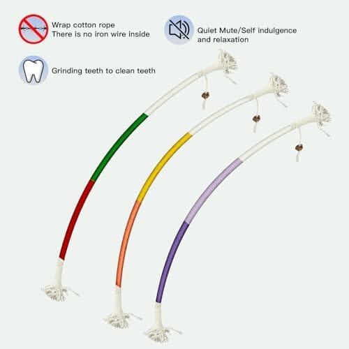 Silvervine Sticks for Cats Toy Bite Rope Catnip Chew Stick Cat Toys Pet Clever