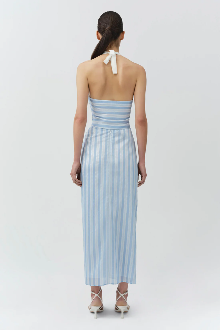 Simkhai Caprie Yarn-Dyed Halter Top