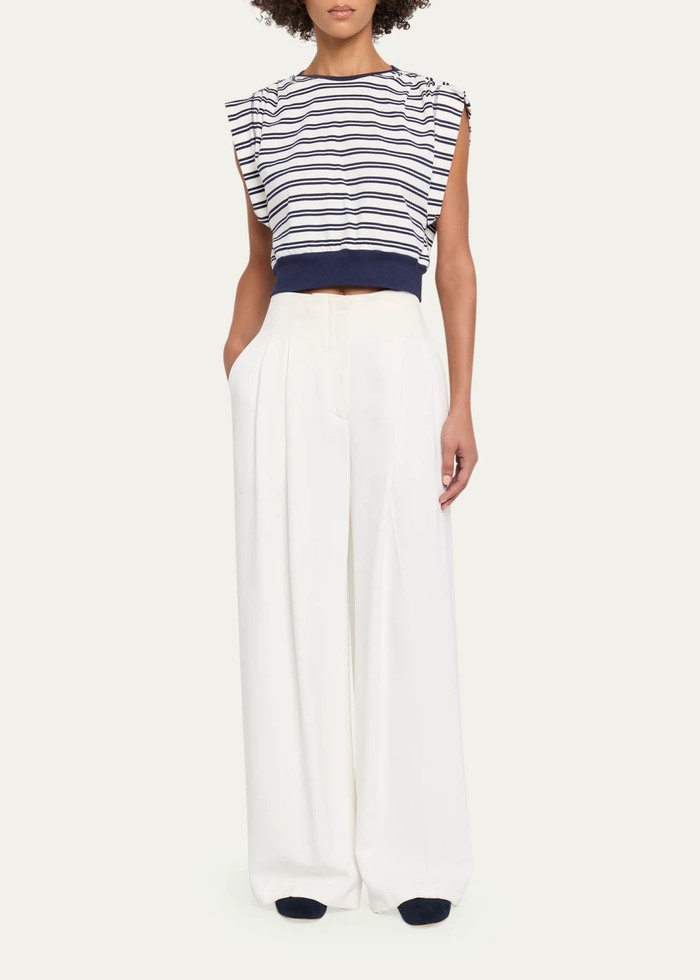Simkhai Joie Cotton Jersey Top