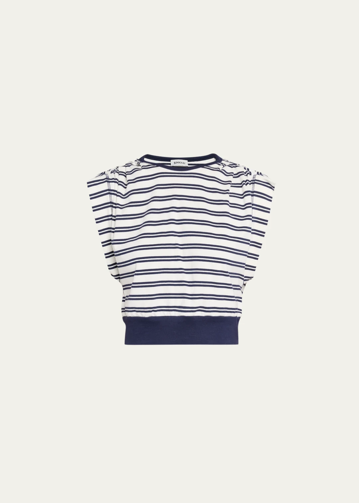 Simkhai Joie Cotton Jersey Top