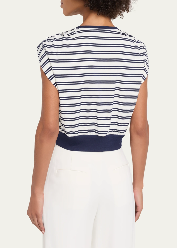 Simkhai Joie Cotton Jersey Top