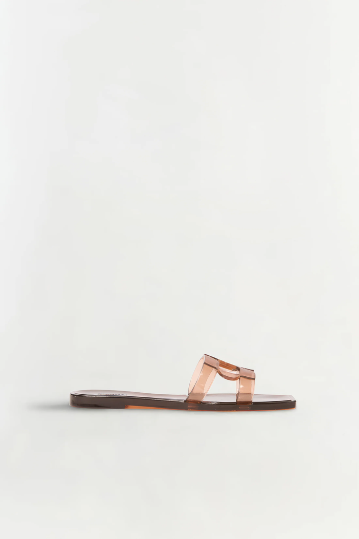 Simkhai Monogram Jelly Flat Slide