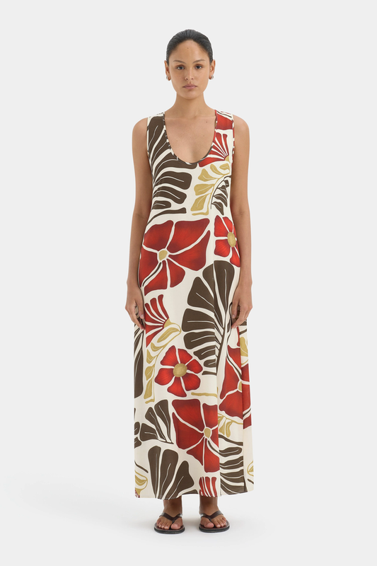 SIR. Julietta Scoop Neck Maxi Dress
