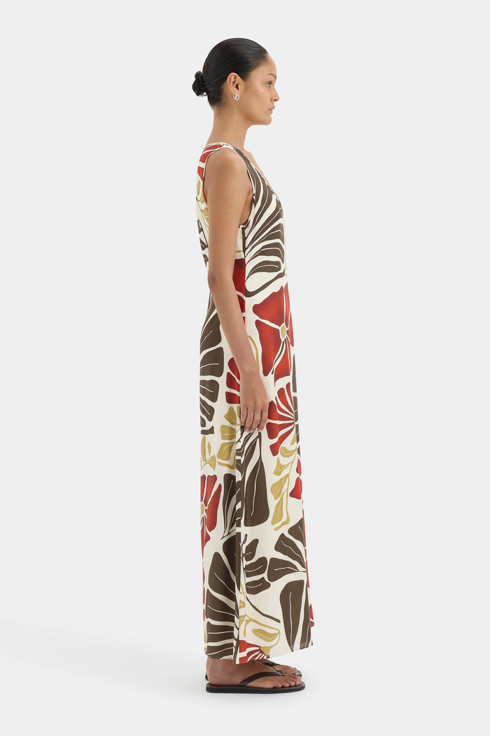 SIR. Julietta Scoop Neck Maxi Dress
