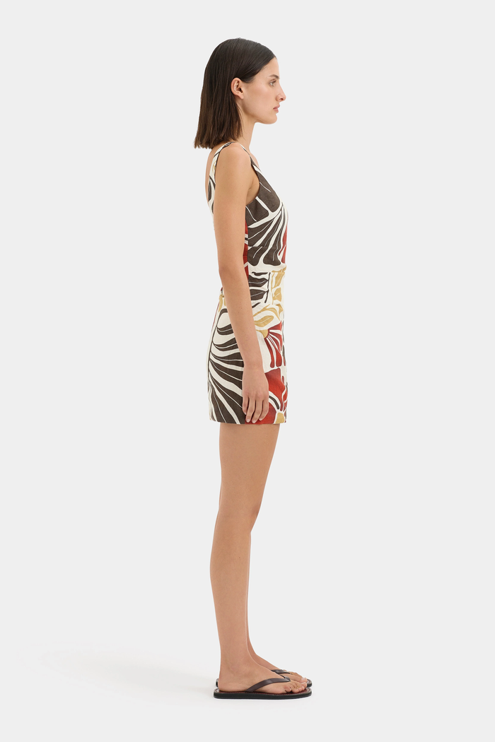 SIR. Julietta Square Neck Mini Dress