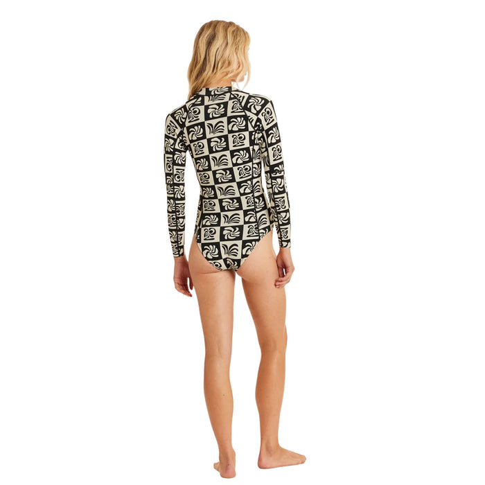Sisstr | Shorty à Manches Longues Femme Summer Seas Front Zip - 1mm