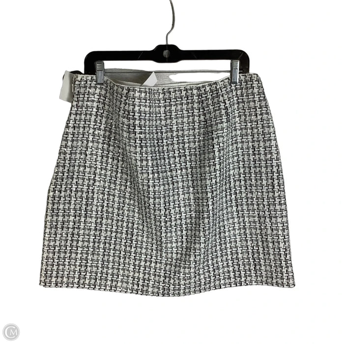 Skirt By Loft In Black & White, Size: 14