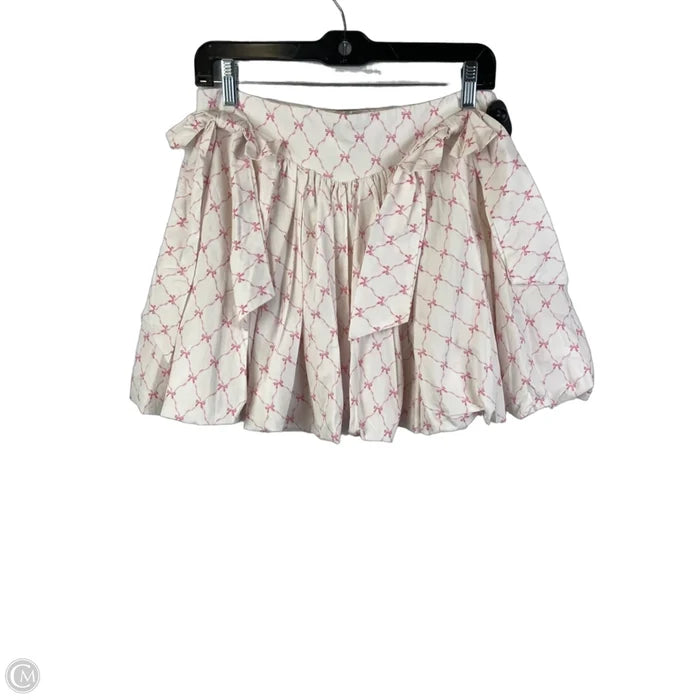 Skirt Mini & Short By Altard State In Pink, Size: L