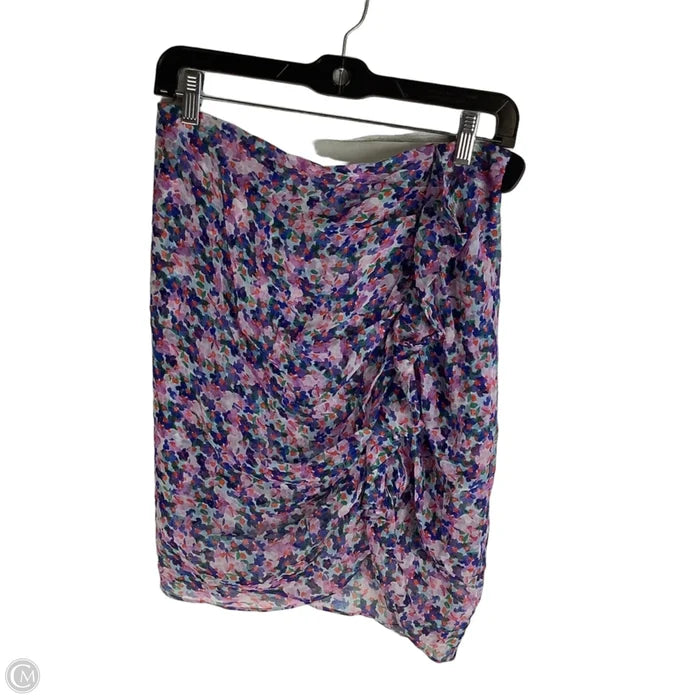 Skirt Mini & Short By Veronica Beard In Purple, Size: 4