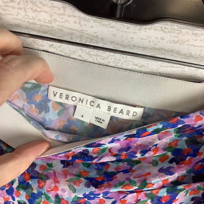 Skirt Mini & Short By Veronica Beard In Purple, Size: 4