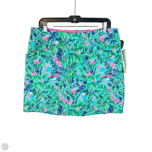 Skort Designer By Lilly Pulitzer In Multi-colored, Size: 14