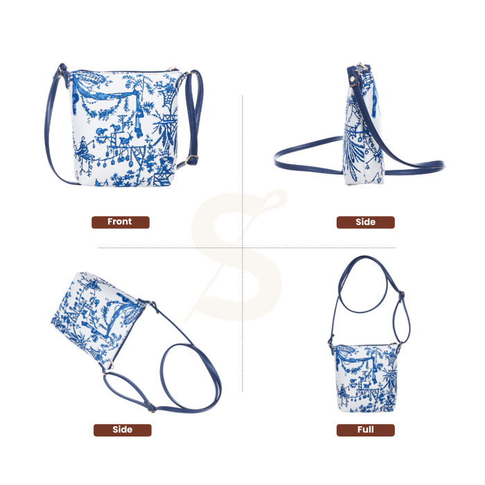 SLING-BM-CHINO | British Museum Chinoiserie Sling Bag Crossbody