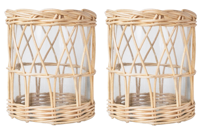 Small Wicker Hurricane by The Enchanted Home