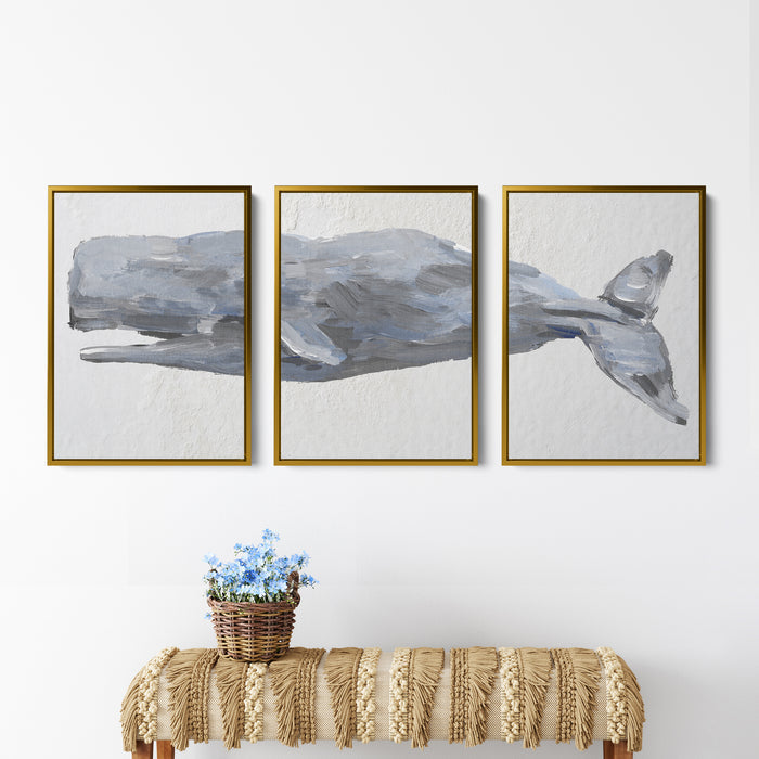 8"x10" / Canvas Set / Antique Gold