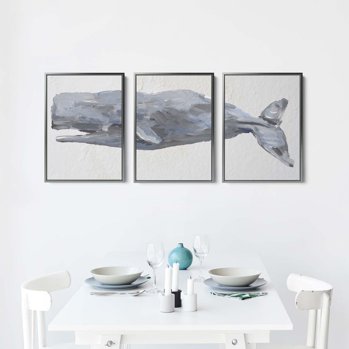 8"x10" / Canvas Set / Antique Silver