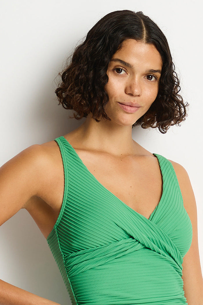 Spinnaker Cross Front Tankini