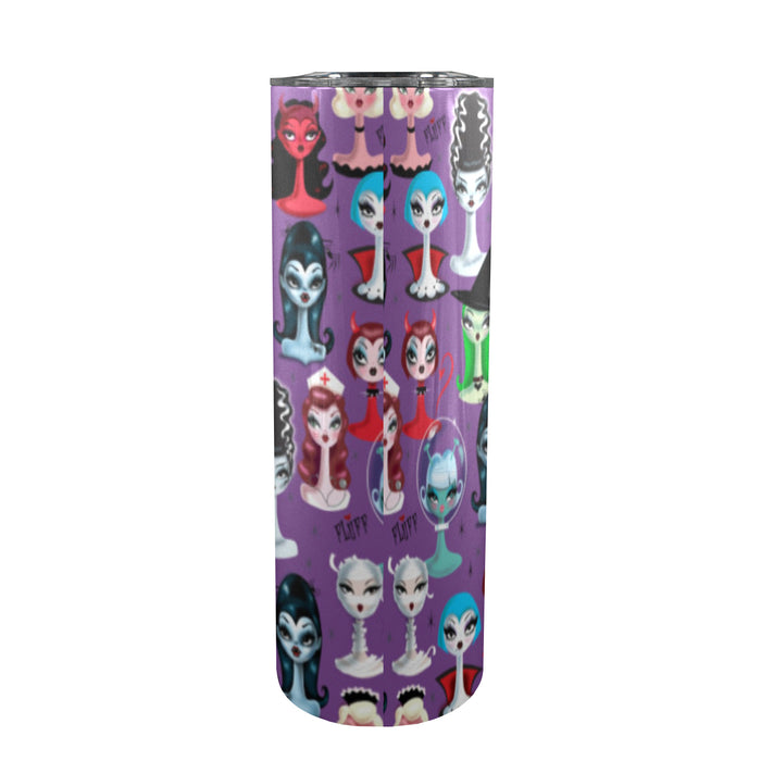 Spooky Dolls Purple • Tall Tumbler 20oz