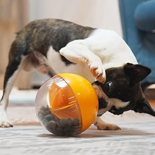 Squeaky Puppy Puzzle Toy for Boredom Slow Feeder Toys Pet Clever