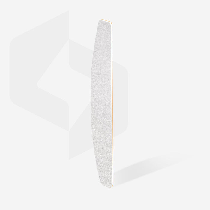 Staleks Disposable White files for crescent nail file on a soft foam layer EXPERT 40 240 grit (30 pcs) Nail file Staleks