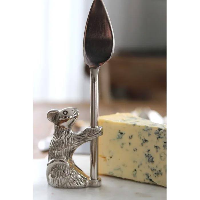 Old Mill Road Standing Guard Mouse Cheese Knife | Koop.co.nz