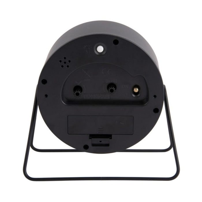 Karlsson Stark Alarm Clock with Light - Black | Koop.co.nz