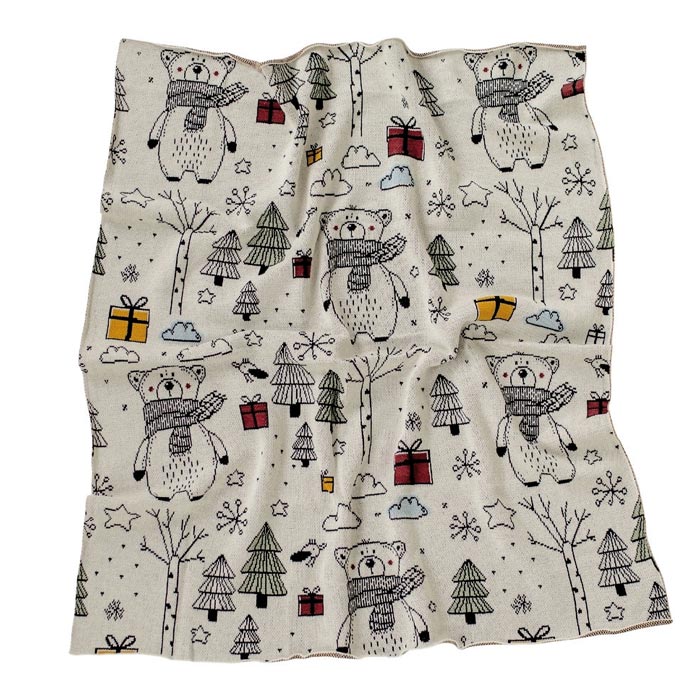 Di Lusso Living Starlight Bear Baby Blanket | Koop.co.nz