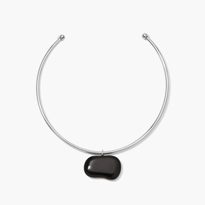 Silver / Baby Julia Charm - Black
