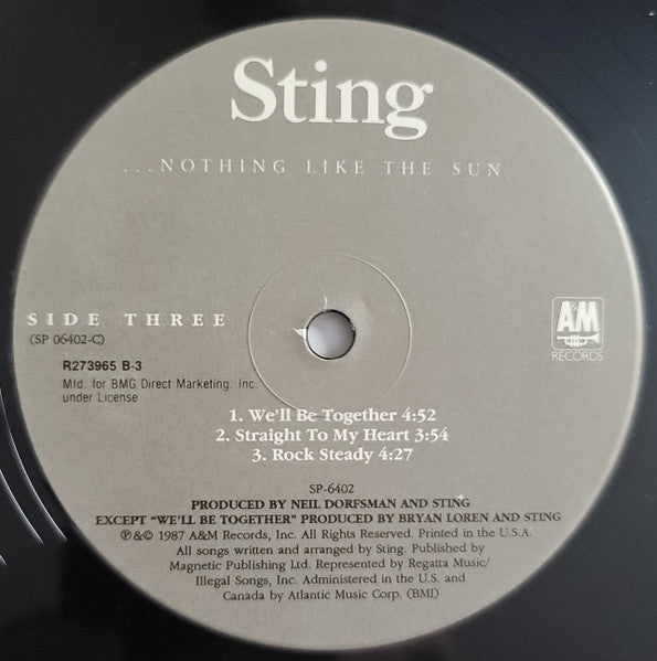 Sting - ...Nothing Like The Sun (LP) [US] 1st (Near Mint (NM or M-))
