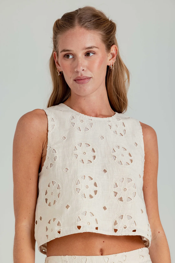 Sundays Linen Rae Top