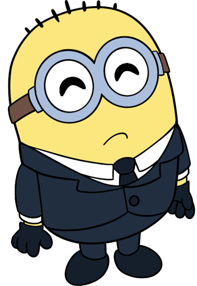 Sunglasses Suit Minion Pin
