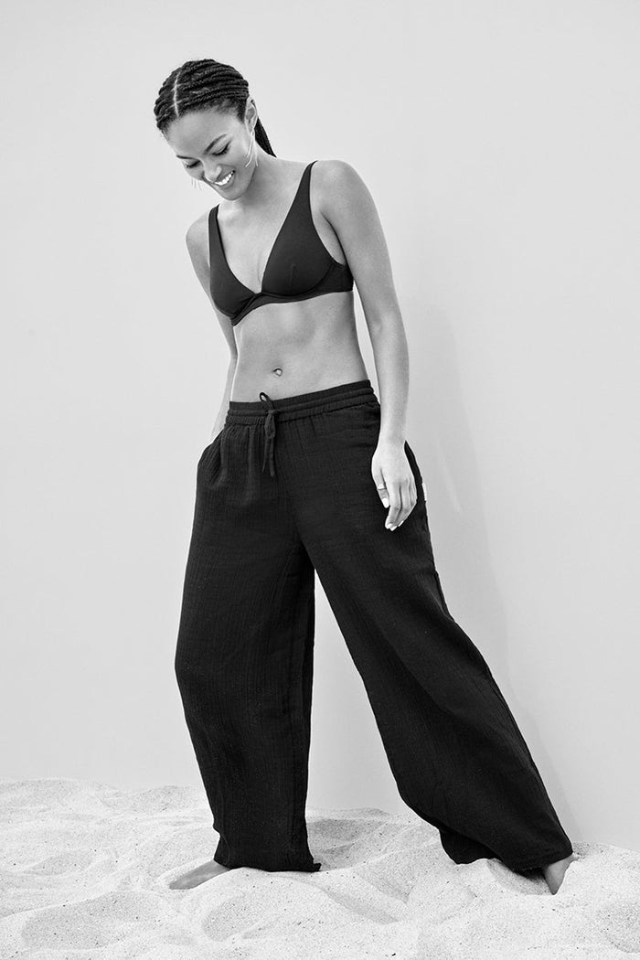 Eco Essentials Longline Underwire Bra in  | Sea Level Australia
