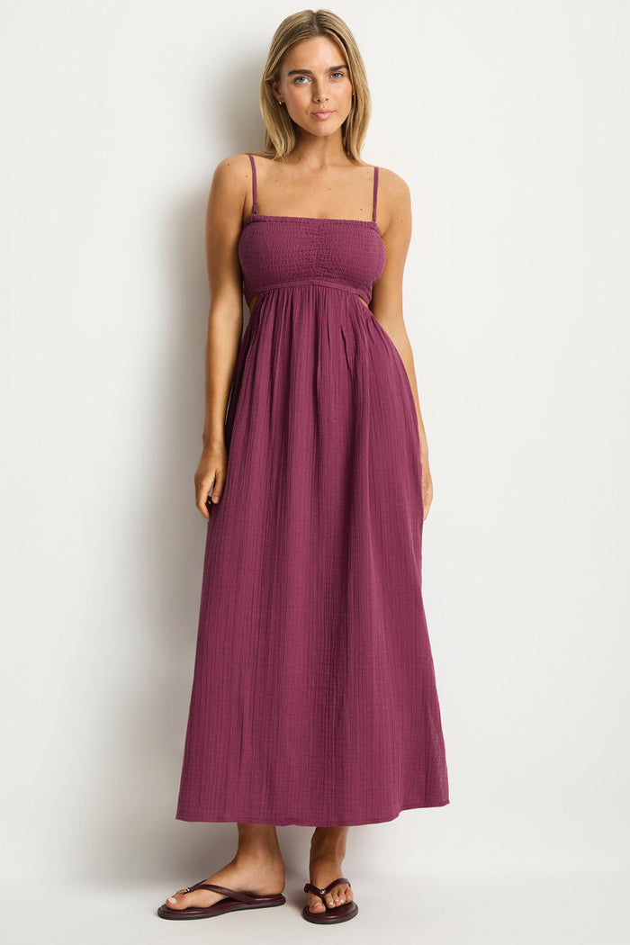 Sunset Cutaway Bandeau Dress